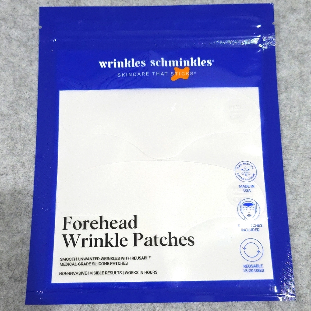 Blue Forehead Wrinkle Patches
